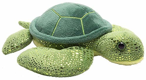 Wild Republic 16262, zielony żółw morski przytulanka miękka zabawka, prezenty dla dzieci, 18 cm 16262