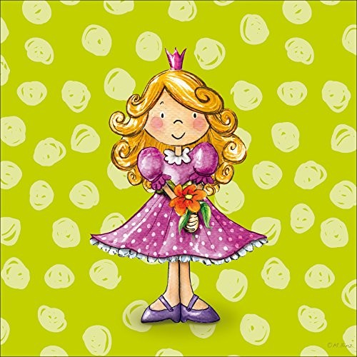 Pro-Art-Bilderpalette mb006z5 obraz na ścianę płótno Rodzaj Little Princess II, 30 x 30 cm mb006z5