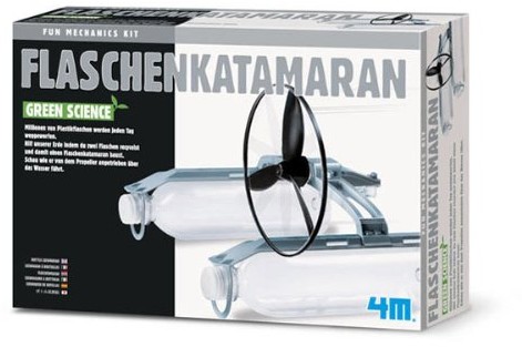 HCM Kinzel HCM kinzel 4 m 663273 Green Science butelek-katamaran
