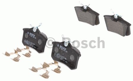 Bosch Zestaw klocków hamulcowych, hamulce tarczowe 0 986 494 597