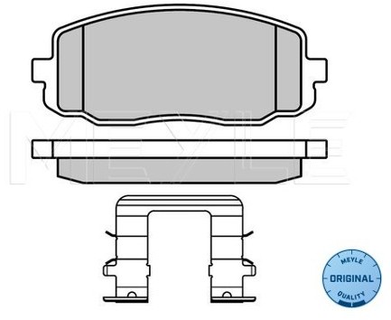 Wulf Gaertner Autoparts Zestaw klocków hamulcowych, hamulce tarczowe Wulf Gaertner Autoparts 025 242 7516/W