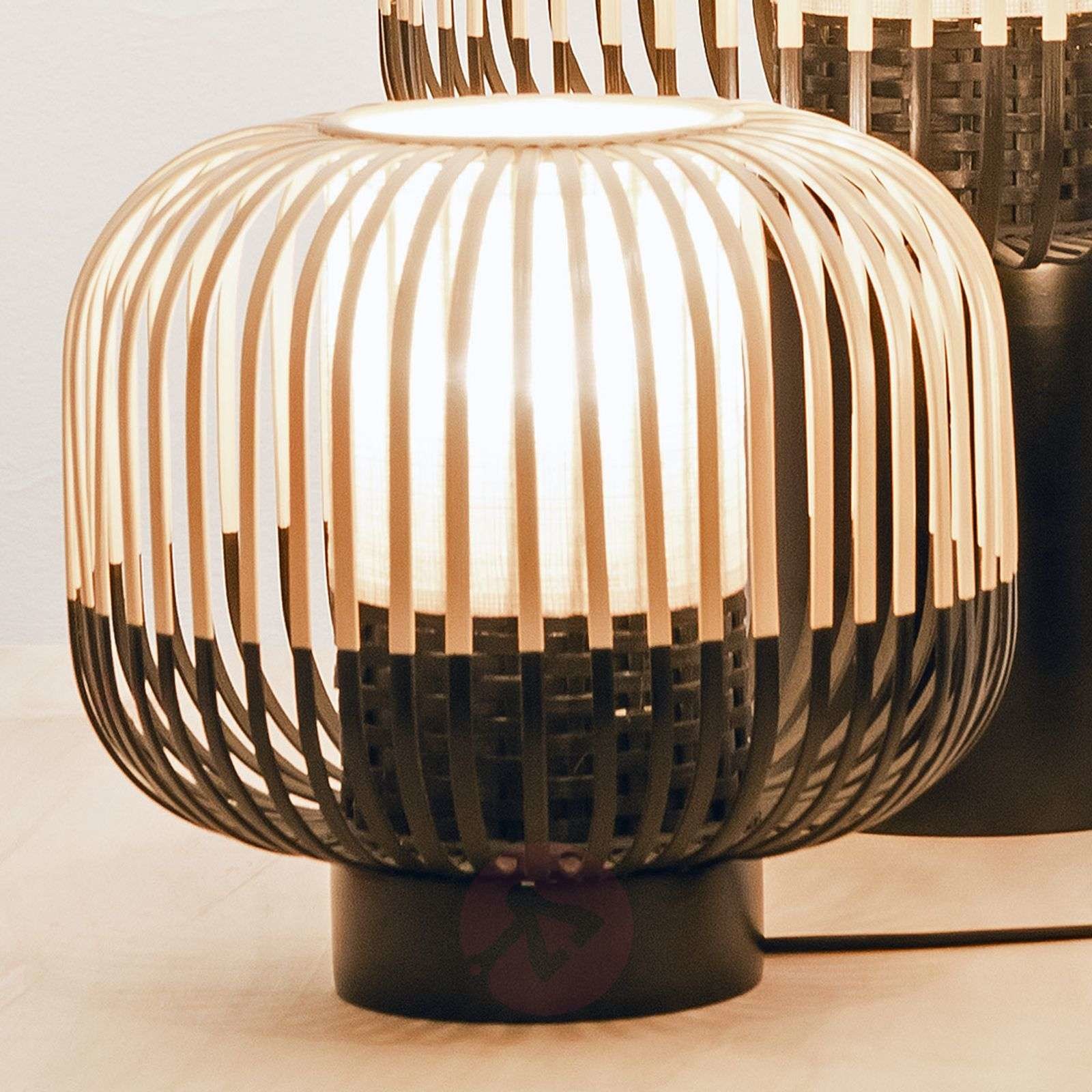 Forestier Forestier Bamboo Light S lampa stołowa 24cm czarna