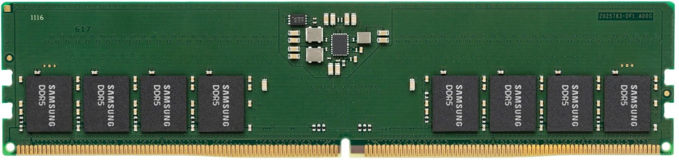 Samsung RAM 1x 32GB NON-ECC UNBUFFERED DDR5 4800MHz PC5-38400 UDIMM | M323R4GA3BB0-CQK M323R4GA3BB0-CQK