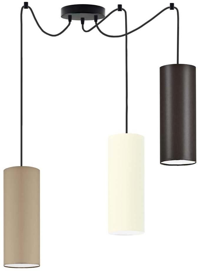 LYSNE Lampa wisząca do salonu VIZELA 400042/4 T1