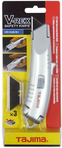 Tajima V-REX nóż segmentowy, srebrny (VR103)