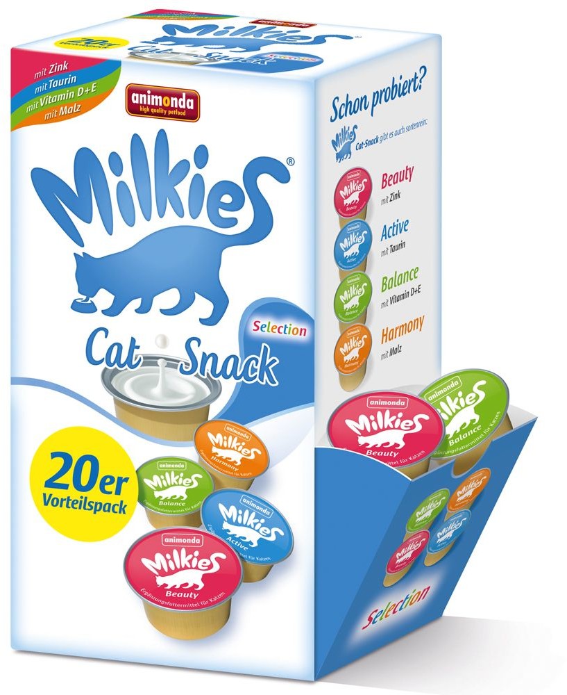Animonda Zestaw przysmaków Milkies Selection - Bezzbożowy pakiet II