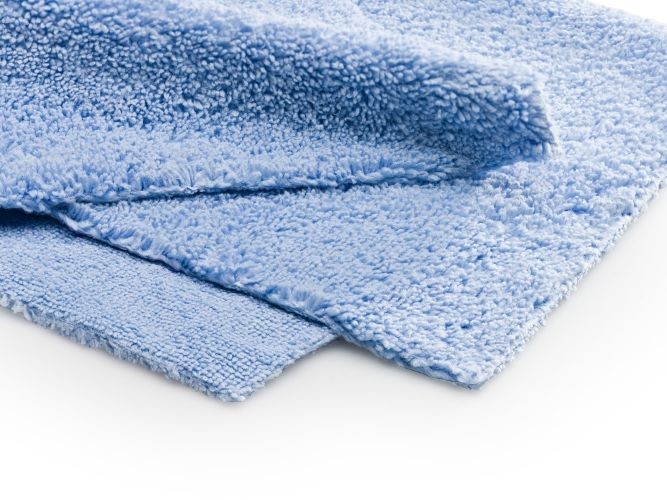 Monster Shine Ultra Fine Blue 40x40 cm - delikatna mikrofibra bez obszycia AKC000170