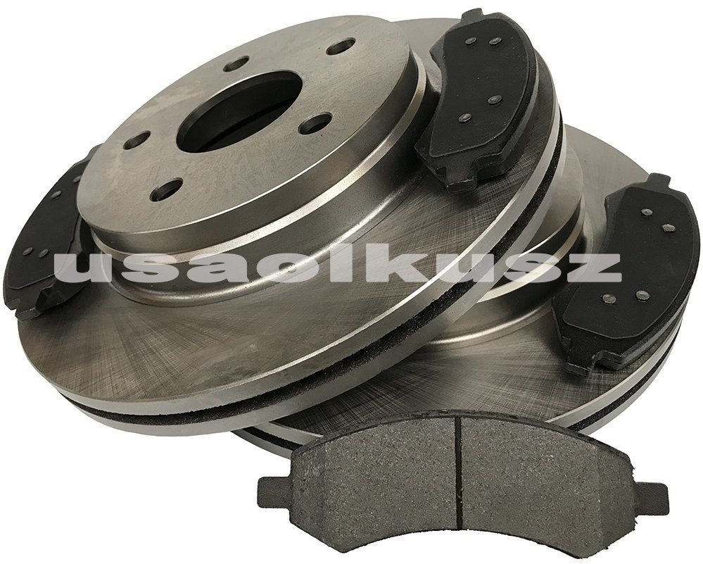Przednie klocki oraz tarcze hamulcowe Chrysler Aspen HTP-CH-021+D1084