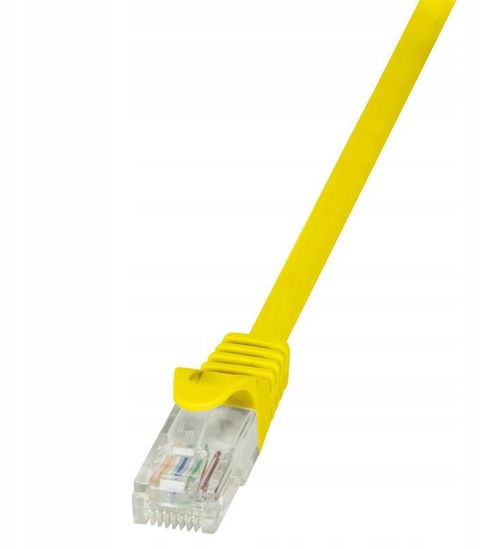 LogiLink Patchcord CP2017U CAT.6 U/utp 0,25m, żółt