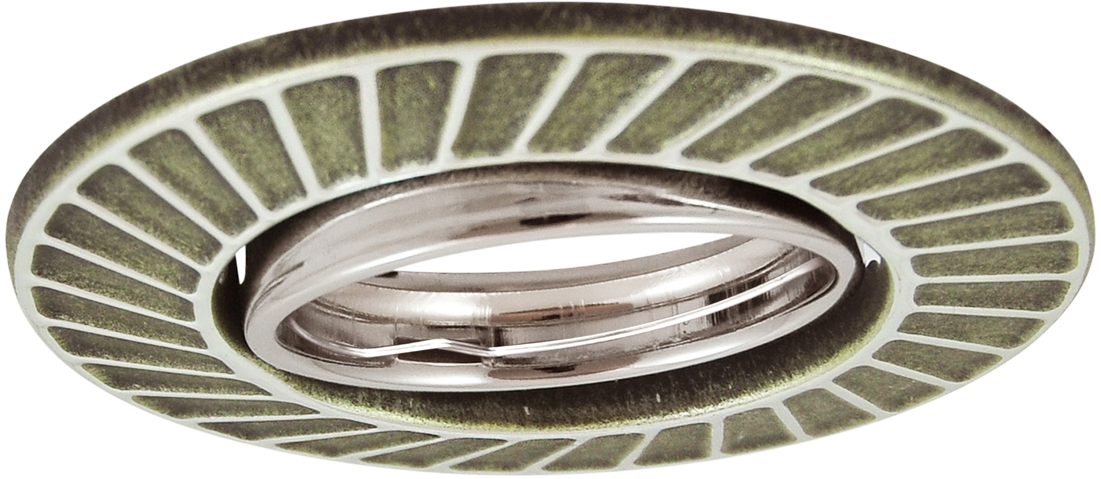 Polux Oczko podtynkowe 1x5W LED 12V FOBOS srebrny antyczny 310248 SANICO 310248