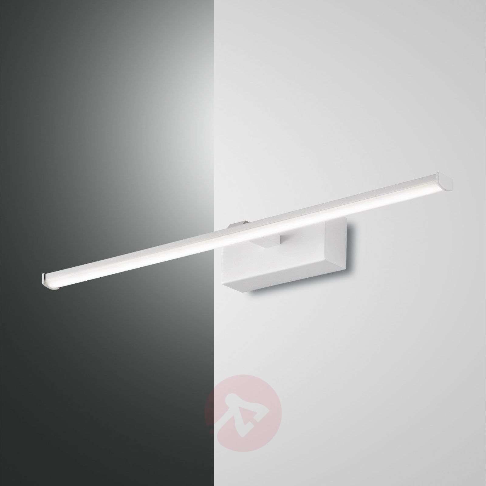 Fabas Luce LED-Wandleuchte Nala, weiß, Breite 50 cm
