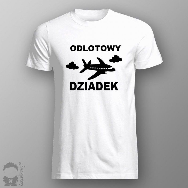 Koszulkowy Odlotowy dziadek - męska koszulka z nadrukiem