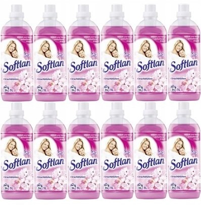 Softlan Płyn do Płukania Kirschbluten 12x 1L)