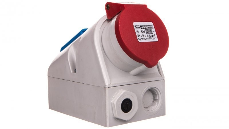 bals Gniazdo stałe Kombi 16A 5P 400V + 2P+Z 230V IP44 1015 BL 1015
