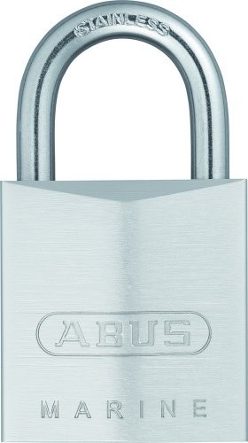 Abus ABUS 28635 Kłódka pałąk ze stali nierdzewnej stali Wykonana z mosiądzu z kluczem dwustronnym 28635