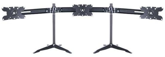MultiBrackets M VESA Desktopmount Triple Stand 7350073731312