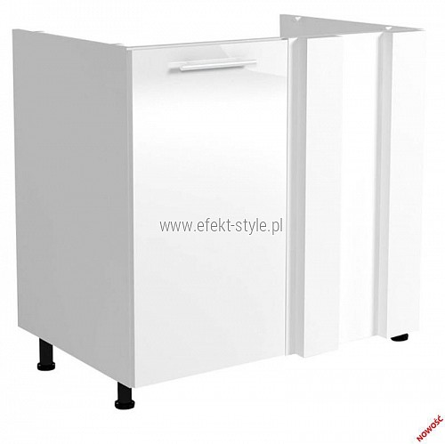 HALMAR VENTO DKN-100/82 szafka zlewozmywakowa narożna front: biały HALMAR