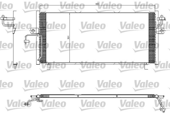 Valeo Skraplacz, klimatyzacja 817603