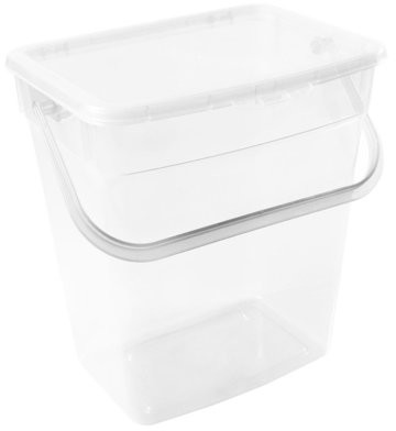 Plast Team poland NOWY pojemnik NA PROSZEK 6 LITRÓW NATURALNY (5058)