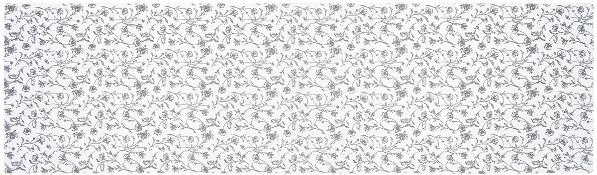 Bieżnik Zara biały, 40 x 140 cm