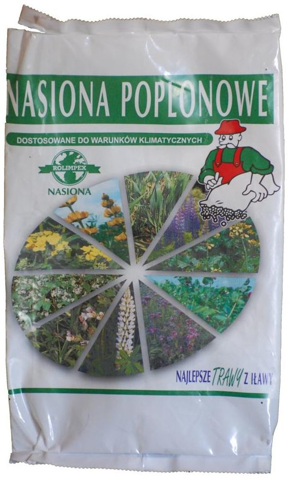 Najlepsze Trawy z Iławy Nasiona poplonowe - mieszanka nasiona tradycyjne 1000 g