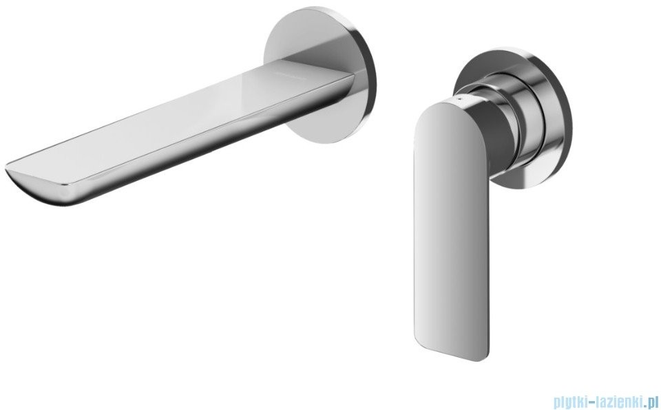 Kohlman Proxima bateria umywalkowa podtynkowa chrom QW180P |