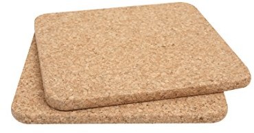 T&G Woodware 2 X podkładka pod gorące naczynia wykonana z naturalnego korka 20 cm 452