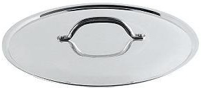 Pentole Agnelli pentole agnelli pokrywa wykonana z aluminium, z uchwytem ze stali szlachetnej, srebrny, srebrny/czarny, 20 cm PCMX02920