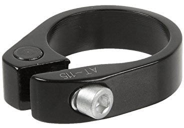 ZOOM siodełko zamknięcie ze stopem Inox-śruba, materiał, czarna, 35,0 MM 250803