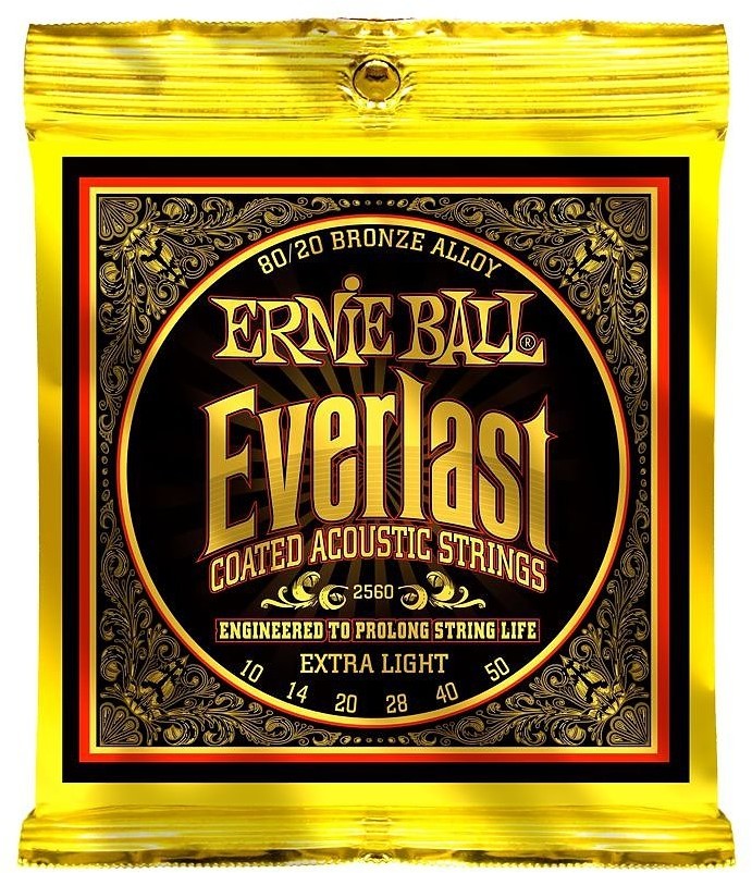 Ernie Ball Ernie Ball ep02560 Everlast Bronze 80/20 10  50 Extra Light 2560