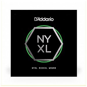 DAddario NYXLB135, NYXL Nickel Wound Bass Guitar pojedyncza struna, Long Scale, .135 NYXLB135