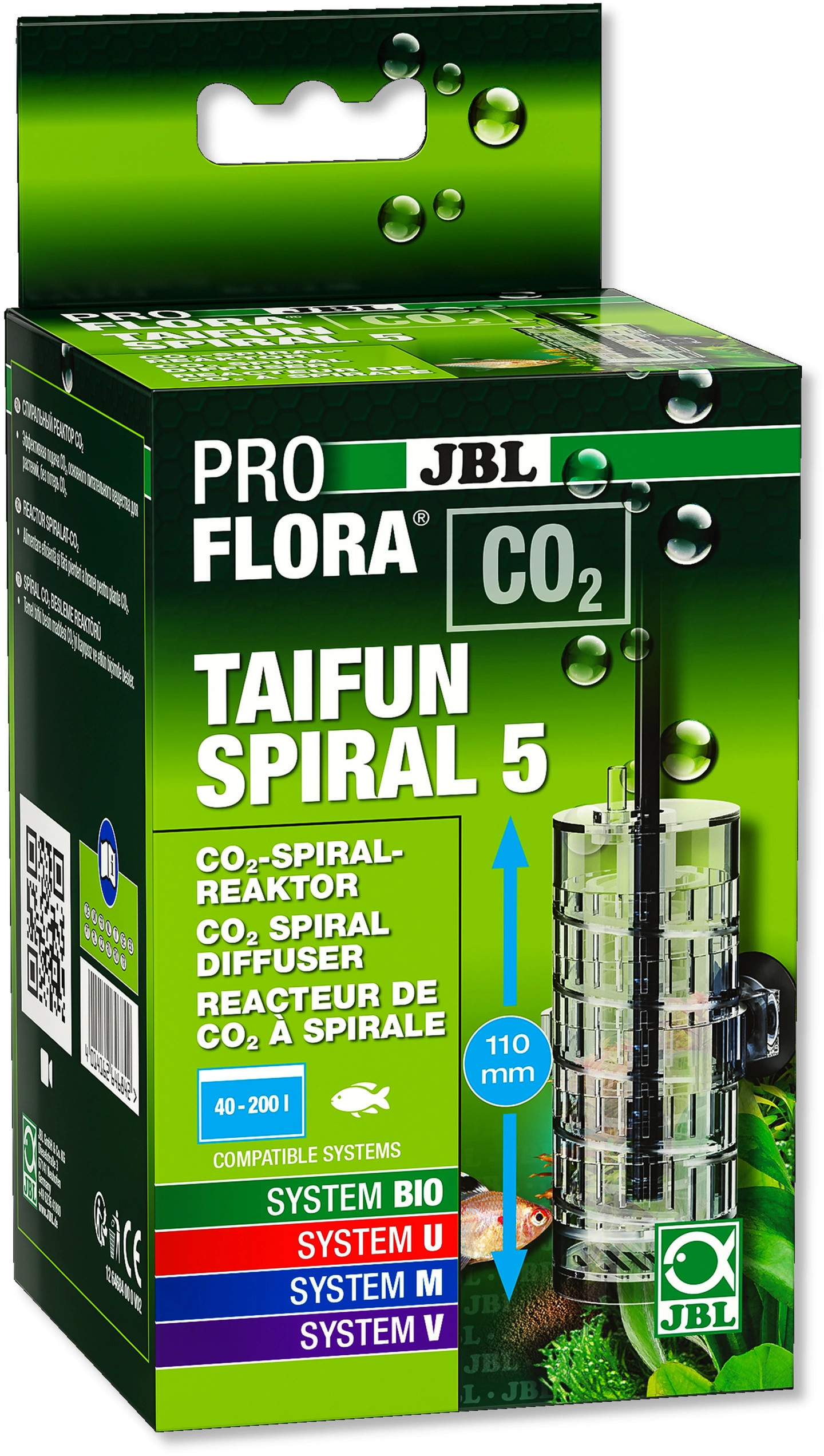 JBL PROFLORA CO2 TAIFUN SPIRAL 5 64684 00 24958