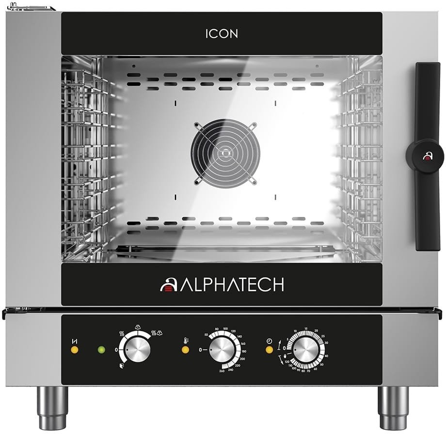 Resto Quality Piec konwekcyjno-parowy ICEM051E | 5x GN 1/1 | 5x 600x400 | Alphatech by Lainox | sterowanie manualne ICEM051E