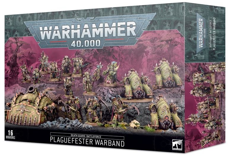 Games Workshop Death Guard: Plaguefester Warband (99120102160) 43-71