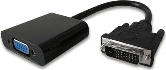 PremiumCord Adapter AV DVI-D D-Sub VGA 0.2m czarny khcon-22 khcon-22