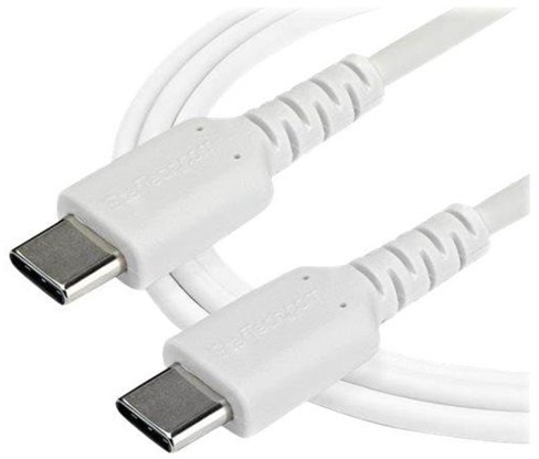 StarTech com com 2 m / 6.6 ft. USB C Cable - White - Aramid Fiber - USB-C cable - 2 m RUSB2CC2MW