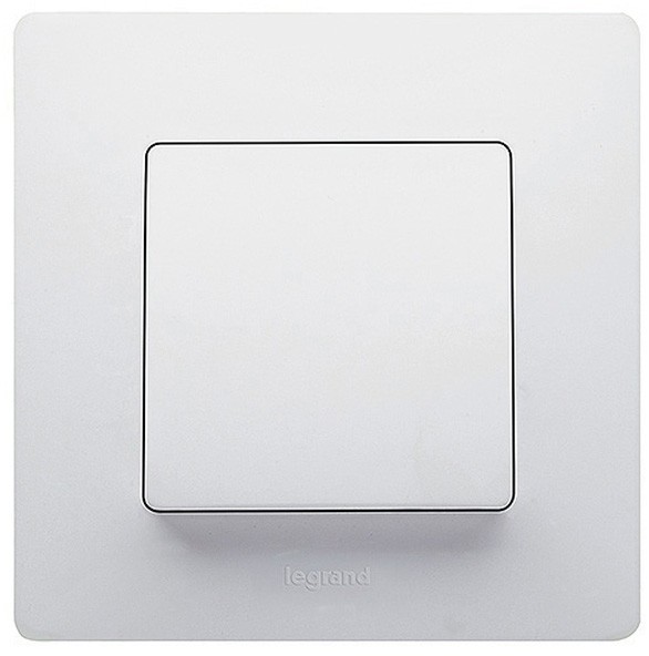 Legrand Łącznik schodowy Niloe komplet biały 396450