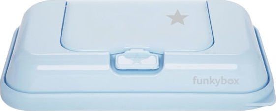 Funkybox Pojemnik na chusteczki To go Blue little star FUNKYBOX 1348-0