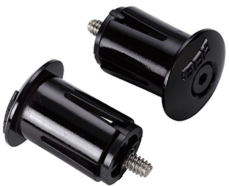 BBB Screwon BHT-96 2.929.779.601 korek kierownicy rowerowej, czarny, 2 sztuki F-BHT-96-BK (BBB-F-BHT-96-BK)