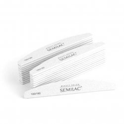 Semilac Beauty Salon pilnik standard półksiężyc 100/180 25 szt.)