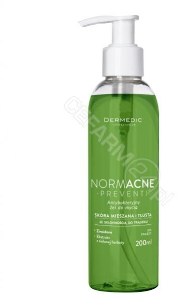 Dermedic NORMACNE Antybakteryjny żel do mycia 200ml