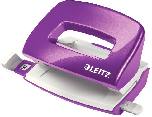 Leitz Dziurkacz Mini WOW Fioletowy