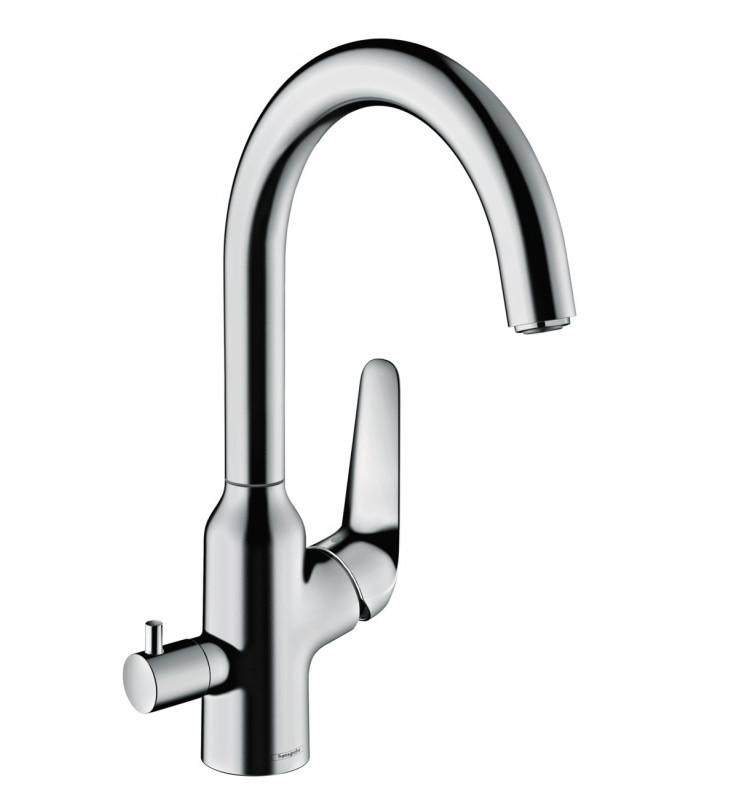Hansgrohe Focus M42 Bateria kuchenna z zaworem chrom