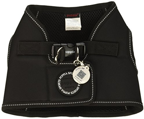 Puppia puppia plra-ha9323 naczynia Trek Harness A, l, czarny