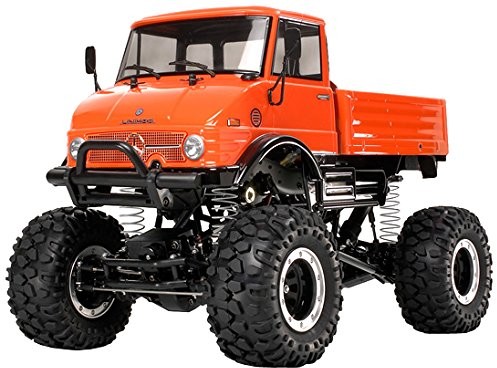 TAMIYA 300058414 - MB Unimog 406 Seria U900 CR2, zdalnie sterowany pojazd offroadowy, 1:10, silnik elektryczny, zestaw montażowy