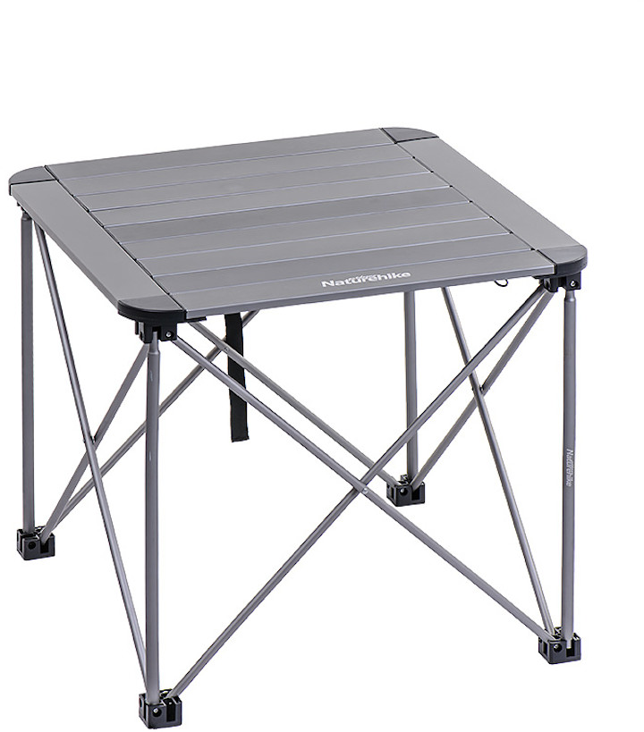 NATUREHIKE STOLIK TURYSTYCZNY ALUMINIUM FOLDING TABLE M  NH16Z016-S-TITANIUM