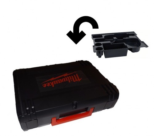 Milwaukee MILWAUKEE HD-BOX 1+WKŁAD 1 - Walizka z wkładem 4932440936
