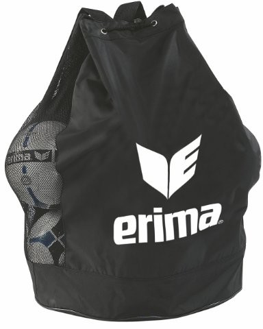 Erima ball worek na 18 piłek Czarny/biały, czarny, xxs 723672