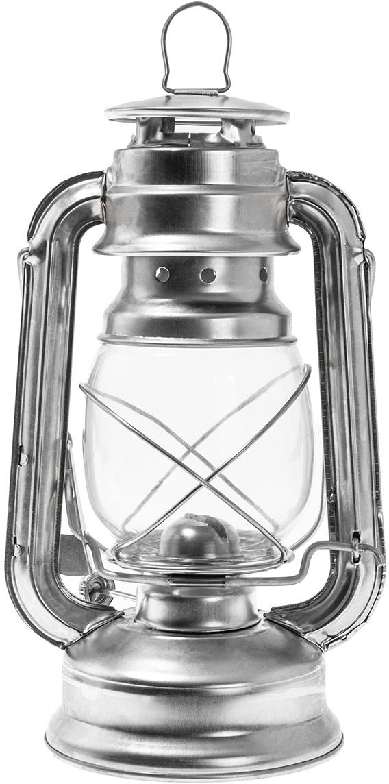 Mil-Tec Lampa naftowa 23 cm - silver (14961000) 14961000