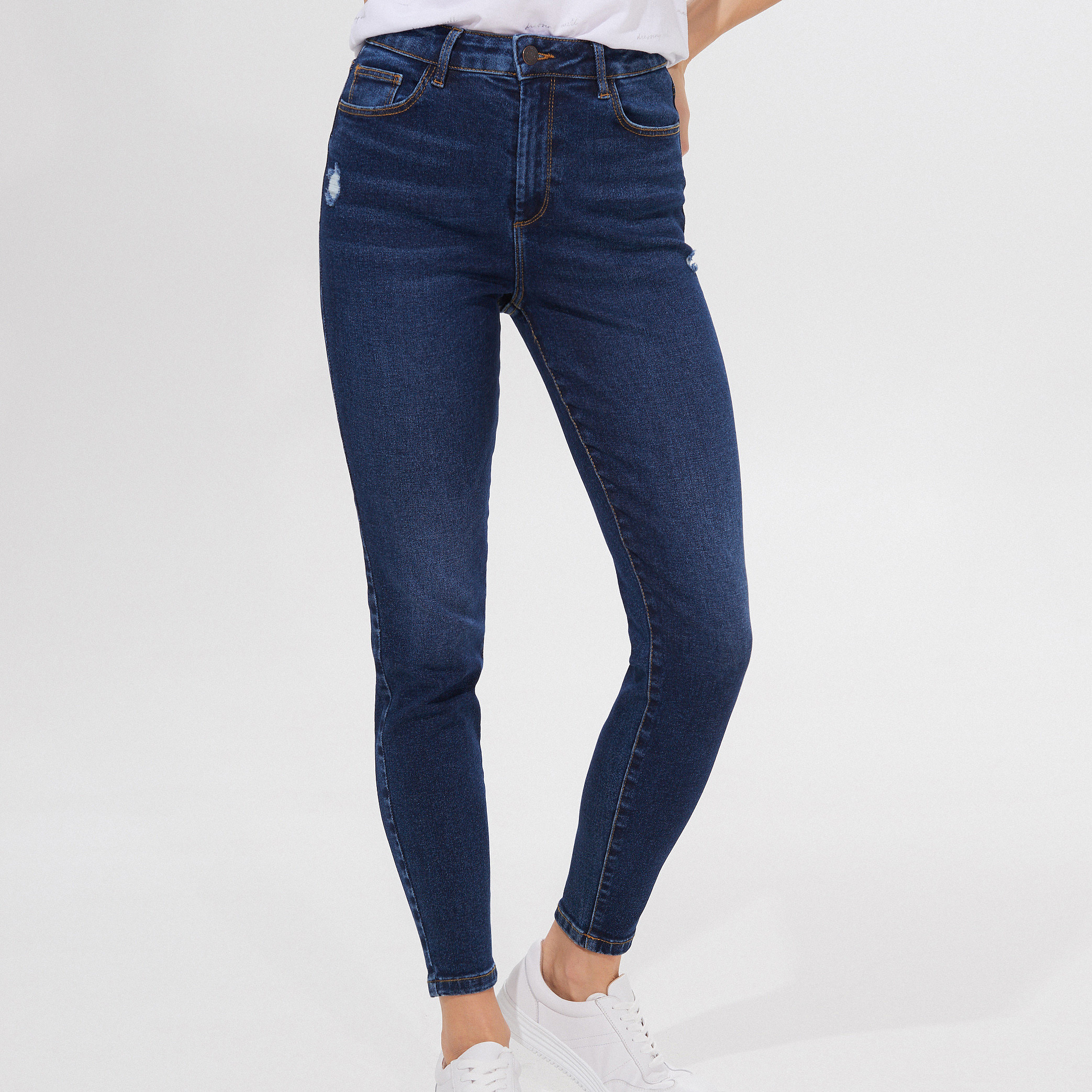 Collection jean. Skinny Fit джинсы женские. Джинсы скинни женские для полных синие. Джинсы Mohito. Джинсы синие однотонные.